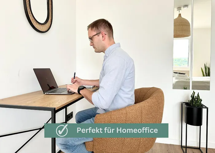 Tropical - Fuer Freunde & Familien, Stadtnah, Parkplatz, E-ladestation, Gitterbox Fuer Fahrraeder, Fitnessstudio, Digitale Gaestemappe Mit Restaurant- Und Unternehmenstipps 아파트